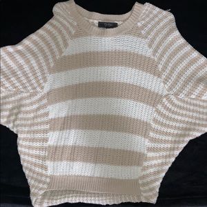 Cropped Striped sweater, size XS!